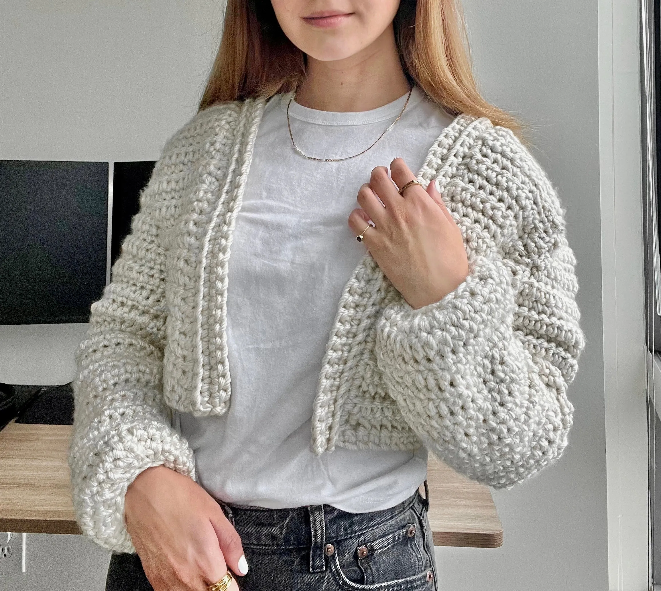 Sioux Cardigan Crochet Pattern