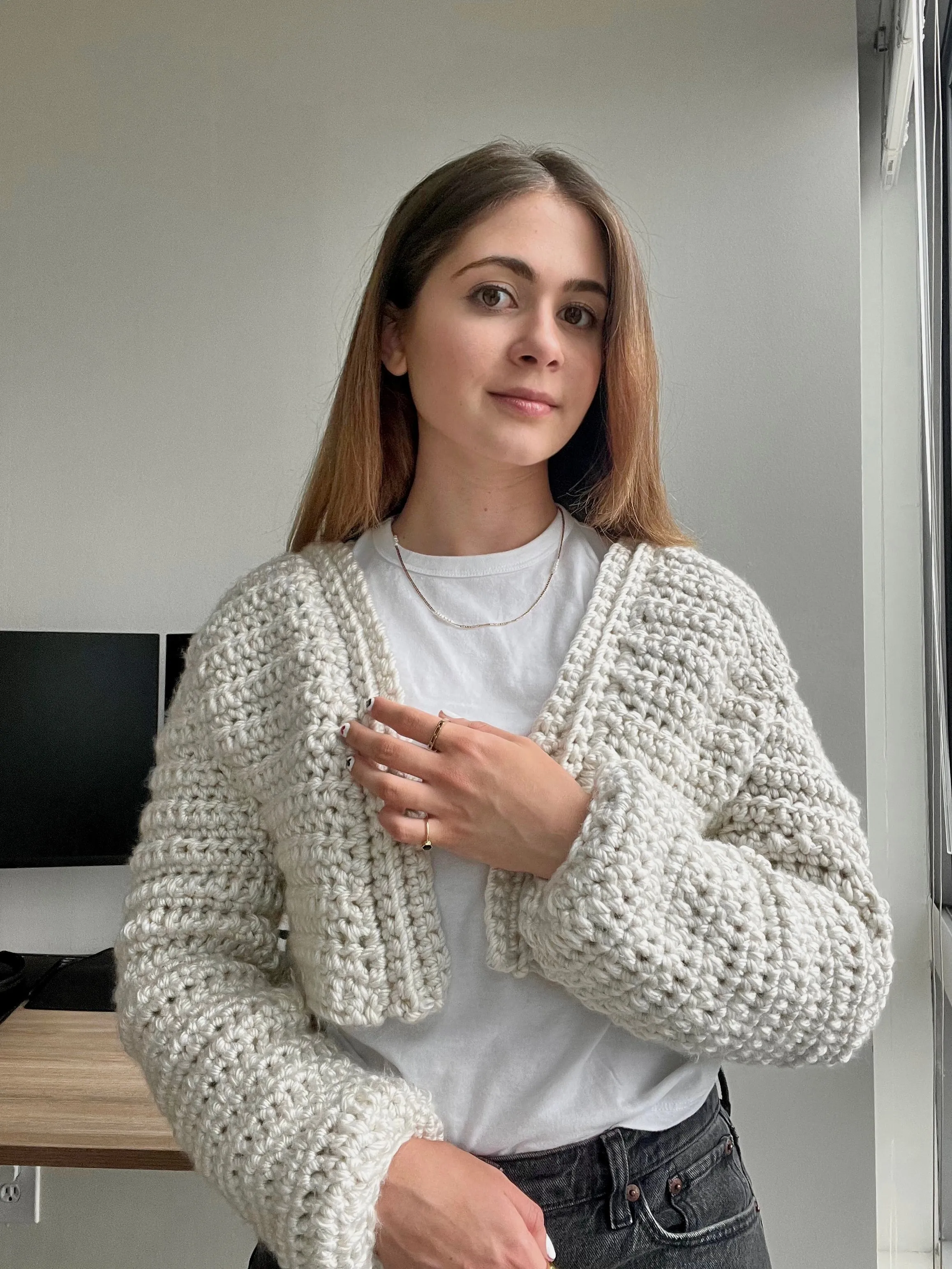 Sioux Cardigan Crochet Pattern