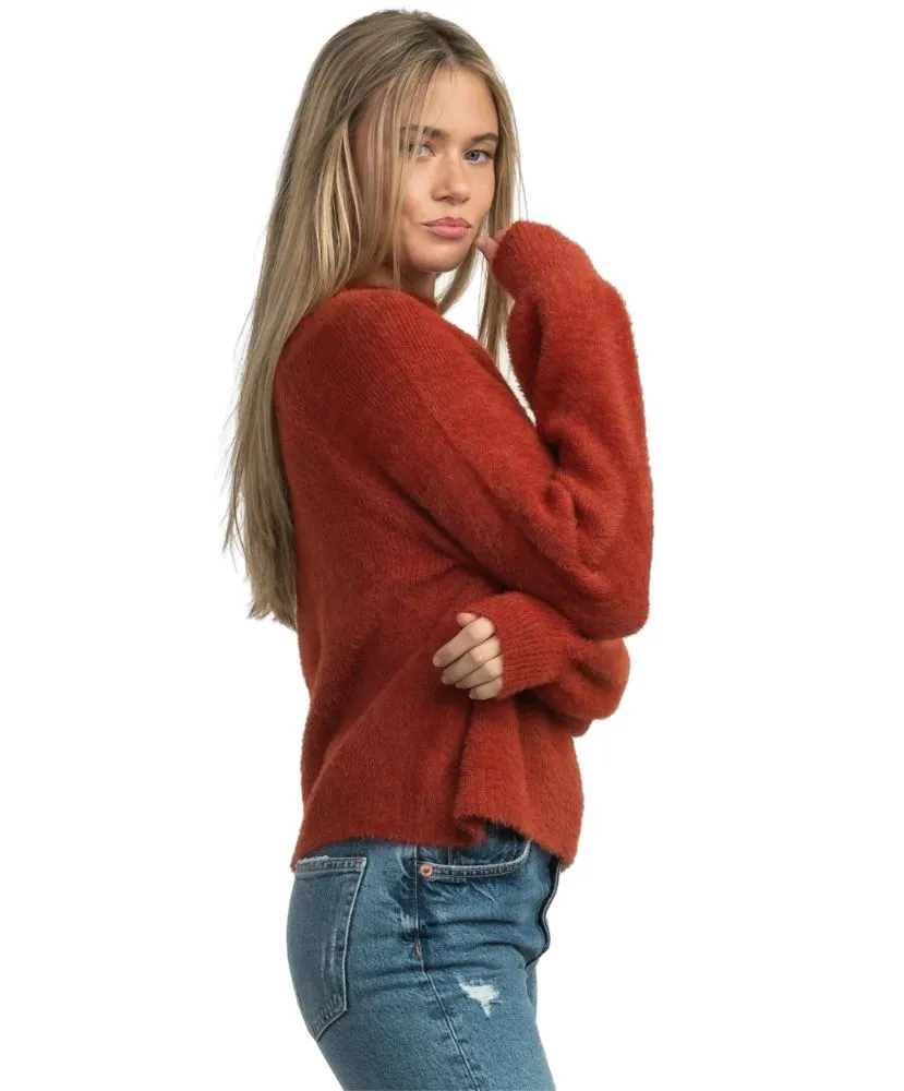 Southern Shirt - Feather Knit Mockneck