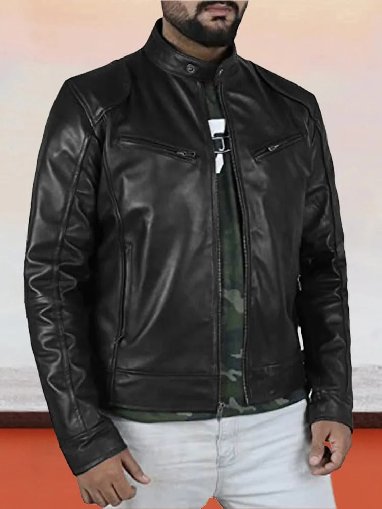 Stylish Soft Leather Jacket