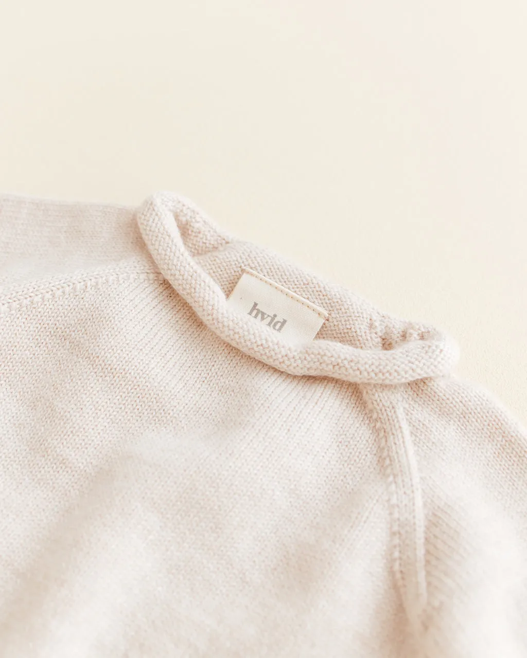 Sweater Georgette - cream <br>hvid