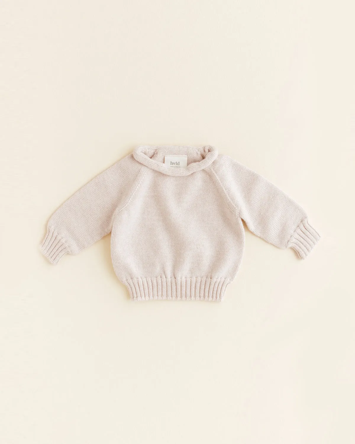 Sweater Georgette - cream <br>hvid