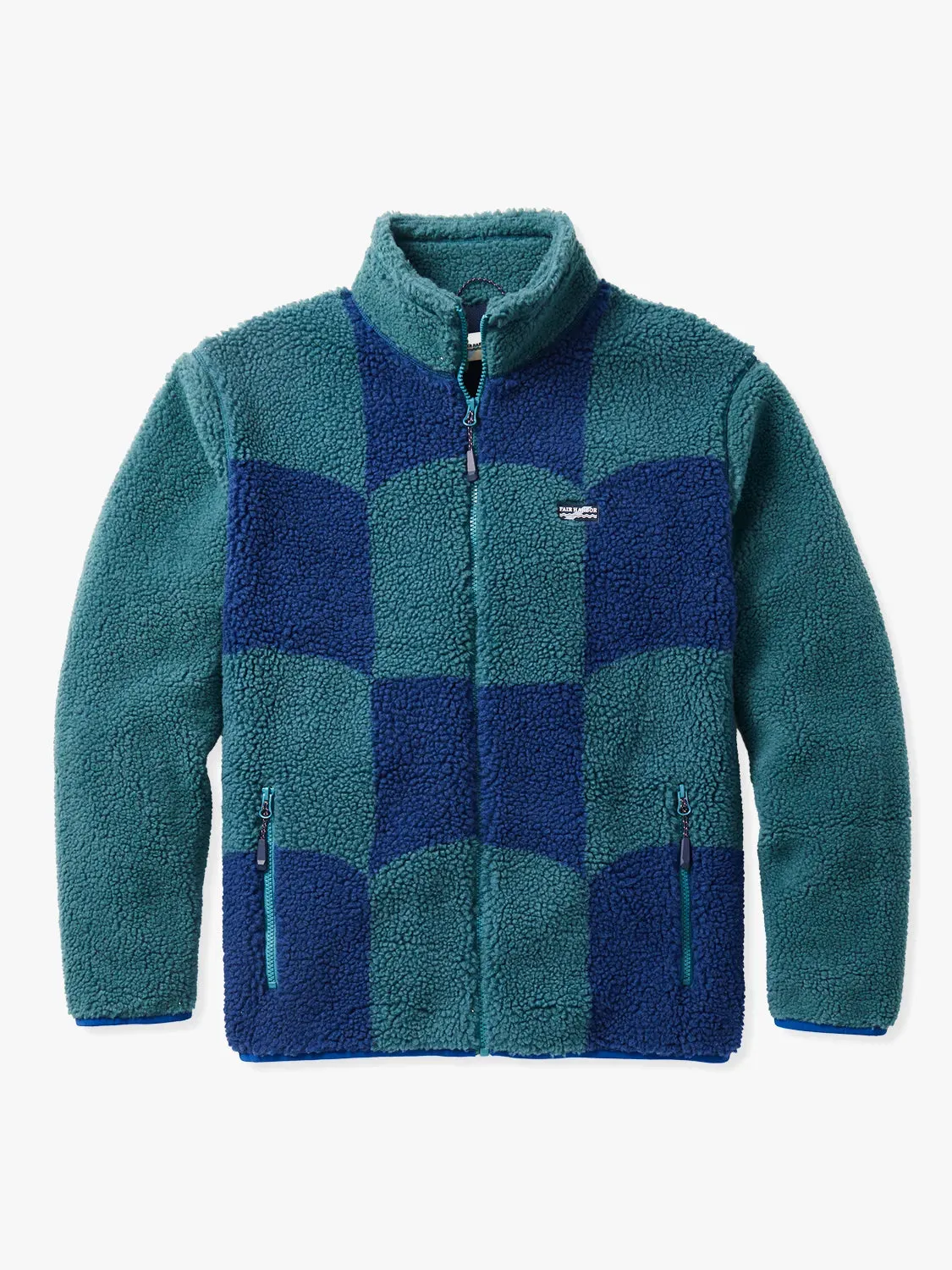 The Bayshore Fleece | Green Nautical Flag