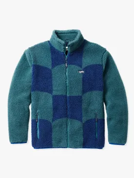 The Bayshore Fleece | Green Nautical Flag