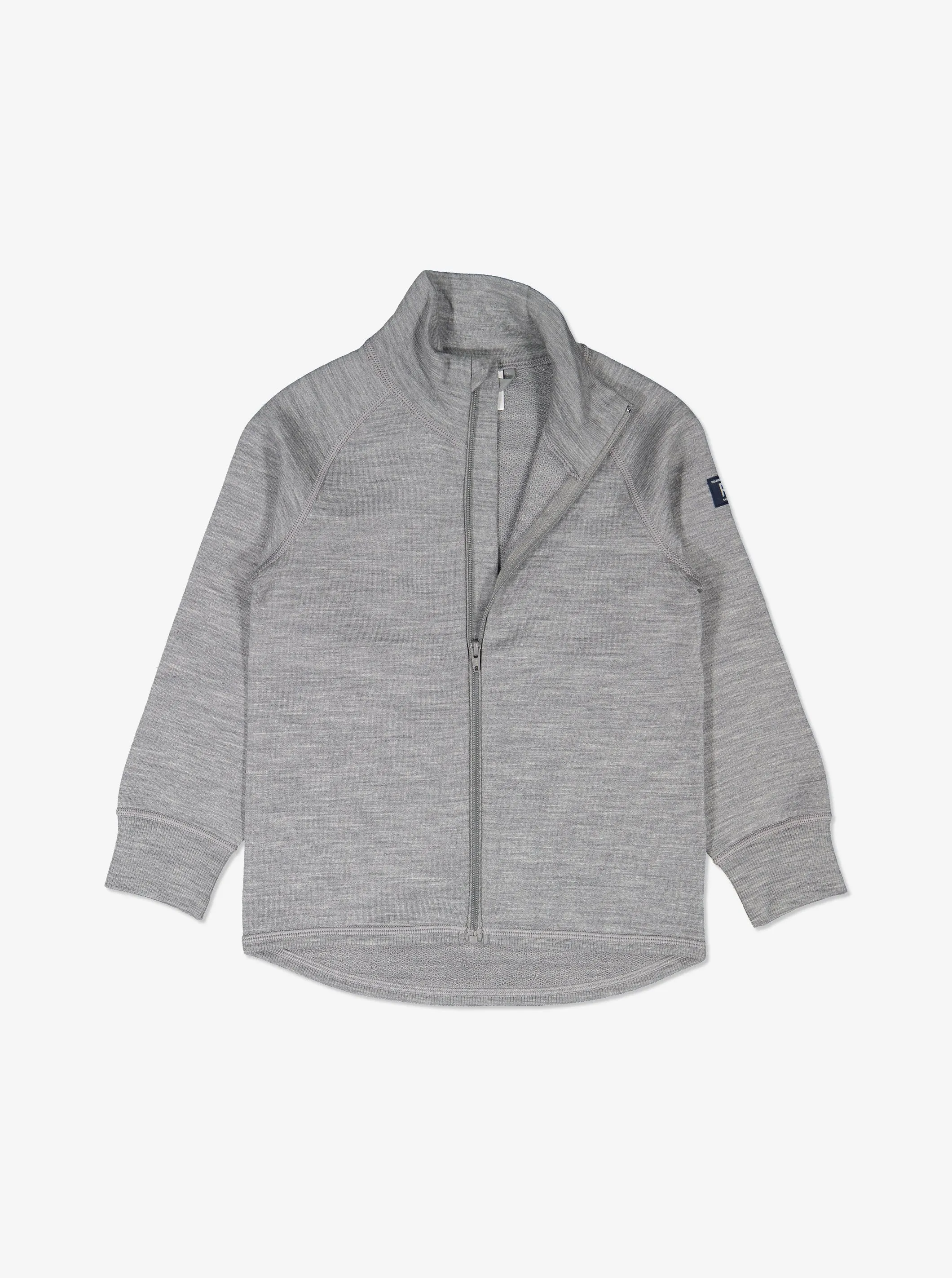 Thermal Terry Merino Kids Zip Top